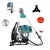 GRAMSTRONG Premium 4 Stroke 31 CC Backpack Brush Cutter With Free Accessories
