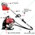 VSAN Agro GX-35, Backpack 4 Stroke 35 CC Brush Cutter, Grass Cutter, Paddy Cutter With Accessories
