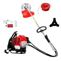 Heavy Duty Grass Cutting Machine with 4 Stroke Petrol Engine Backpack With Free Accessories