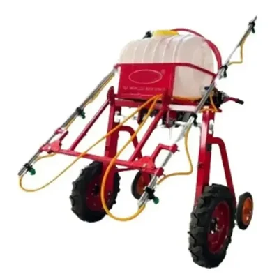 RAPL-BS-100, Self Propelled Boom Sprayer, 100 Liter Trolley Sprayer, With 7 HP 4 Stroke & 16 Nozzles