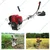 Heavy Duty 4 Stroke 35 cc Sidepack Brush Cutter with Round Tiller Attachment & Other Free Accessories For Paddy, Wheat, Grass Trimming & Lawn Trimming