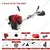 Heavy Duty 4 Stroke 35 cc Sidepack Brush Cutter with Round Tiller Attachment & Other Free Accessories For Paddy, Wheat, Grass Trimming & Lawn Trimming