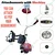 Sharp Garuda 4 stroke 35.8cc Sidepack Brush Cutter With Other Free Accessories for Trimming, Grass, Garden, Lawn, etc