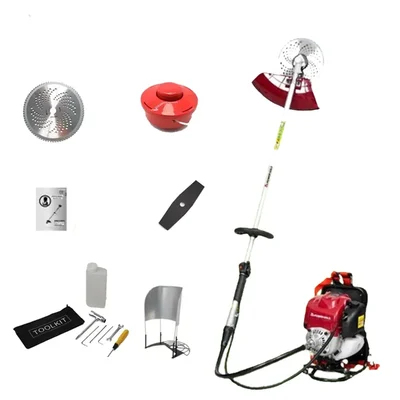 Vi Power Gold Brush Cutter BG-GX-35 4 Stroke Engine Backpack Brush Cutter