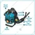 Neptune Simplify Farming 4 Stroke 76 CC Backpack Petrol Airfoil Leaf Blower for Cleaning Dust, Garden Leaf