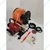 MECSTROKE Portable Power Sprayer with 4 Stroke 35 cc Petrol Engine With 50 Meter Hose Pipe and Hose Reel Stand