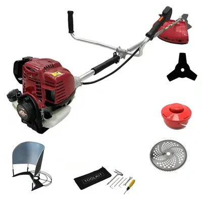 VSAN Agro GX-35, Sidepack 4 Stroke 35 CC Brush Cutter, Grass Cutter, Paddy Cutter With Accessories 