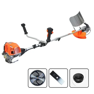 Pad Corp PCX-35 Advance Technology 4 Stroke 35 cc Sidepack Brush Cutter with Free Accessories