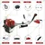 Mitsuyama DX-PCH-35SP, 4 Stroke Sidepack Brush Cutter 35 CC, With 2T Blade, TCT Blade & Nylon Trimmer Head.  