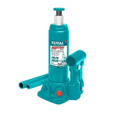 Total 4 Ton Hydraulic Bottle Jack, 372 mm Maximum Lifting Height For Hatchback Cars, Compact SUVs, Mini Cars (THT109042)