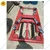 Zaafa 4 Ton Double Cylinder Automatic Hydraulic Scissor Car Lifter With One Support Ram with 1530 mm Max. Lifting Height