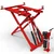 Zaafa 4 Ton Double Cylinder Automatic Hydraulic Scissor Car Lifter With One Support Ram with 1530 mm Max. Lifting Height