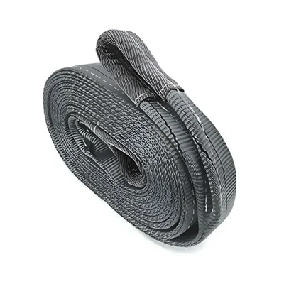 Premium Quality 4 Ton 8 Meter Double Ply Polyester Web Sling, 100 mm Width