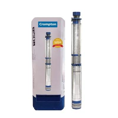 Crompton 2 HP 6 Stage 4 inch Water Filled Borewell Submersible Pump with 1 Year Warranty (4W6MQ2C-65)