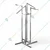 Premium Quality 4-Way Chrome Clothes Rail 15kg Retail Display Stand 