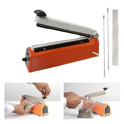 Impulse Type 20 Inch Hand Sealer Machine, Copper Transformer & AL Body