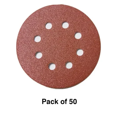 Premium Quality All Purpose 5 inch Velcro Disc for Round Sander(Pack-50 pcs)