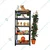 Premium Quality  5 x 2 x 1 Feet 5 Shelf  Boltless Adjustable Storage Rack 