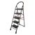 Premium Quality 5-Step Foldable ladder with Safety Locking Mechanism and Slip resistant Foot Pad