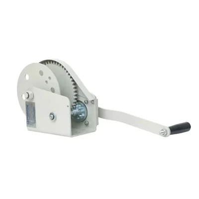 Precision 500 Kg SPUR Gear Mild Steel Manual Winch With Automatic Locking System With 6 month Warranty