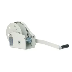Precision 500 Kg SPUR Gear Mild Steel Manual Winch With Automatic Locking System With 6 month Warranty