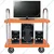 SRP 2 Layer 500 Kg Load Capacity Plastic Platform Trolley