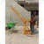 HT 500kg 360° Mini Crane With Electric Clutch Winch, 5Hp Copper Winding Motor, 8mmx50m Wire Rope and 2 Wheel Trolley