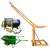 HT 500 kg Capacity 360° Mini Crane With Electric Winch, 3 HP Copper Winding Motor, 50 Meter Wire Rope & Wheel Barrow