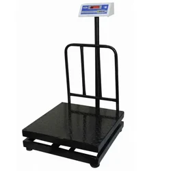 Metis 500kg Load Capacity and 50 g Accuracy Heavy Duty Steel Platform Weighing Machine