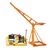 UTC 500 kg Capacity 360° Mini Crane With Electric Clutch Winch, 5 HP 100% Copper Winding Motor, 50 Meter Rope
