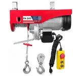 TUFLIFT PA 500 kg Mini Electric Hoist, 1.5 HP 100% Copper Winding Motor, 6 mm diameter & 20 meter Wire Rope