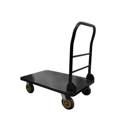 Premium Quality 500 Kg Load Capacity Foldable Platform Trolley With Metal Platform & Steel Handle (75 x 50 x 86 cm)