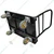 Premium Quality 500 Kg Load Capacity Foldable Platform Trolley With Metal Platform & Steel Handle (75 x 50 x 86 cm)