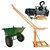 HT 500kg Capacity 360° Mini Crane With Electric Winch, 3 Hp Motor, 40 Meter Wire Rope & 1pc Double Wheel Trolley