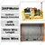 Crossbee 500 kg Mini Crane 360° With Electric Clutch Winch, 3 HP Motor - 50 Meter 8 mm Wire Rope & 1 Pcs Double Wheel Trolley