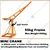 Crossbee 500 kg Mini Crane 360° with 3 HP Electric Clutch Winch, 8 mm & 50 Meter Wire Rope With 3 Pcs Double Wheel Trolley