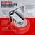 Heavy Duty 4 inch Movable Type PU Caster Wheel, 125 kg per Wheel Load Capacity(Pack-2 pcs)