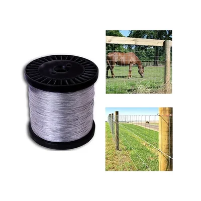 1.5 mm Thick Clutch Type Fence Wire for Zatka Machine(Size-500 meter)