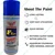 Evershine 500 ml Blue Spray Paint uses on Metal, Plastic and Wood