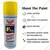 Evershine 500 ml Yellow Spray Paint Uses On Metal, Wood and Plastic