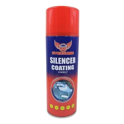 Evershine 500 ml Black Color Silencer Coating Spray Paint for Cars and Bike 