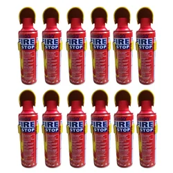 Premium Quality 500ml Safety Spray for Car, Home, Office, Kitchen etc. (Pack of 12)