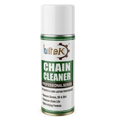Biltek 500ml Heavy Duty Motorcycle and Bicycle Chain Cleaner Aerosol Spray Professional Series