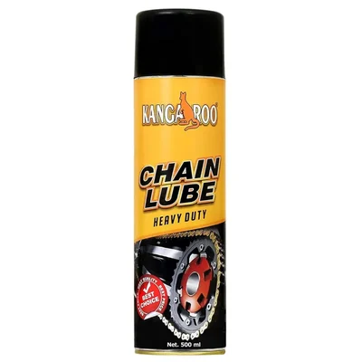 Kangaroo 500ml Motorcycle Chain Lube Spray Anti-Rust All Weather O-Ring Safe CL-500 (CL_500 PACK OF 1)