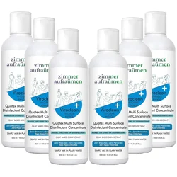 6pcs Combo of Zimmer Aufraumen (500ml x 6pcs) Quatex Multi Surface Disinfectant Concentrate Liquid