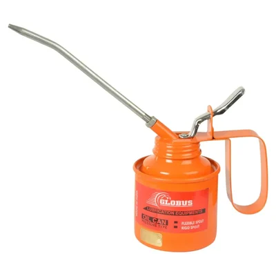 GLOBUS 1 Pint 500ml Steel Oil Can with Fix Spout (327)