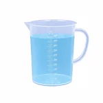 Labxprt 500ml Polypropylene Lab Measuring Jug with Handle and Spout Autoclavable Plastic Graduated Container Pack of 1