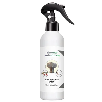 Zimmer Aufraumen 500ml Rust Remover Spray for Iron, Steel, Metal, Rust Cleaning & Protection