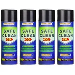 4 Pack of Sprayzet (500ml x 4pcs) Safe Clean CO2 Spray for Cleaning Electrical System to Prevents Overheating, Leakages