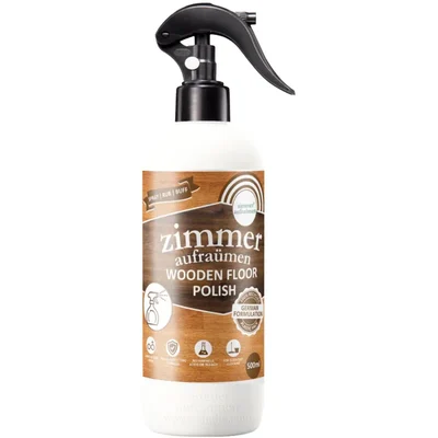 Zimmer Aufraumen 500 ml German Formulation Wooden Floor Polish